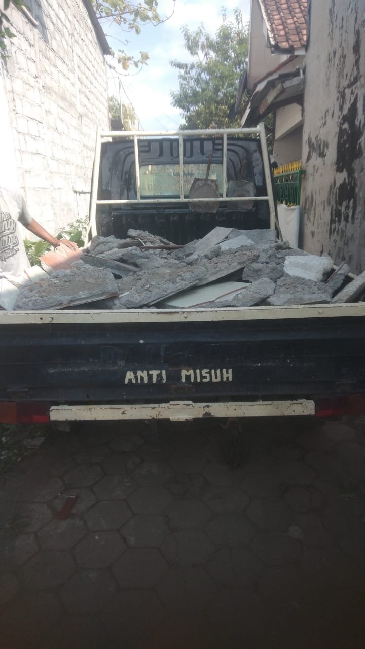Jasa buang puing jogja